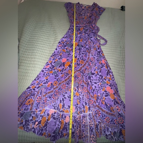 SEA LUSTRE HAVANA MAXI WRAP DRESS size small. VVGUC - Picture 5 of 11